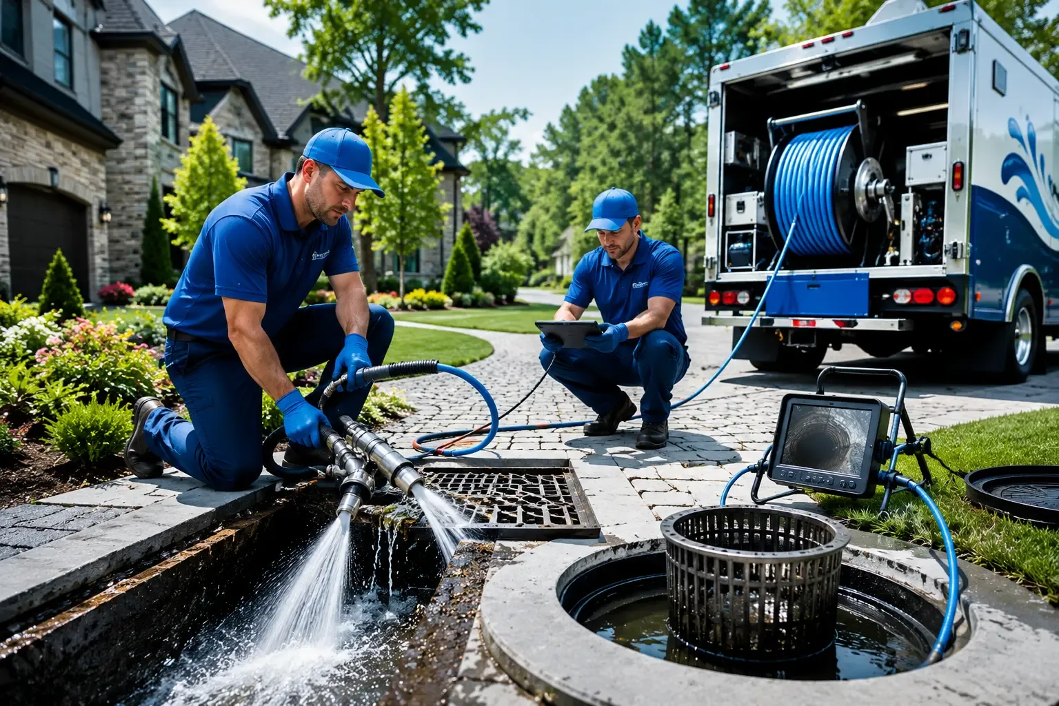 Local outdoor drain cleaning professionals in Polk, MO